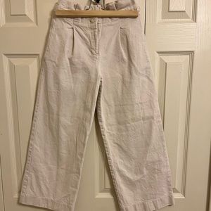 Zara girls cream pants 11/12